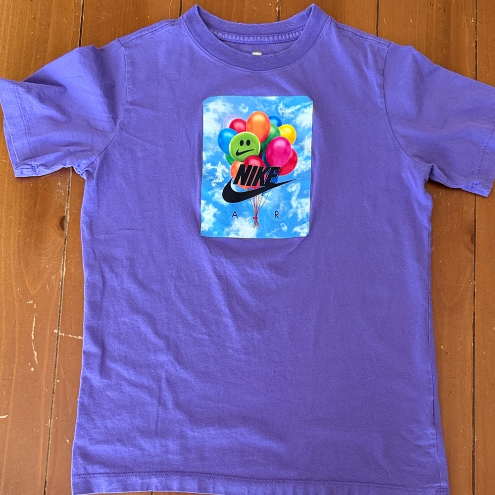 Nike Kids Purple Balloon Graphic Tee